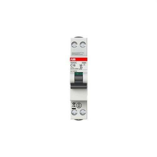 Διακόπτης Ισχύος S202C-C10 2 10A Καμπύλη C 6 kA με αναφορά 2CDS252280R0104 από τη μάρκα ABB
