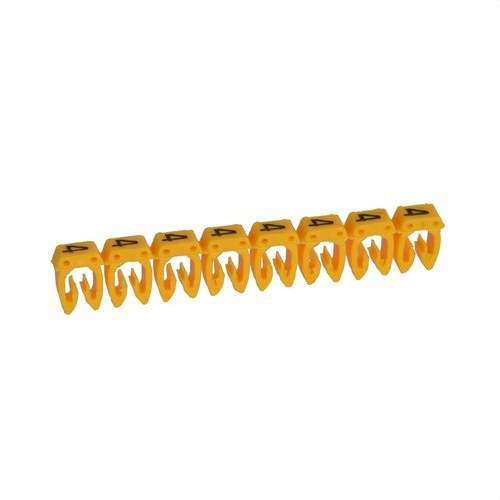 Ετικέτα για καλωδίωση CAB 3 - Αριθμός 4 έως 2,5mm2 με αναφορά 038224 από τη μάρκα LEGRAND