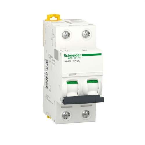 Μαγνητοθερμικό IK60N 2P 16A Καμπύλη C Καμπύλη C 6kA με αναφορά A9K17216 από τη μάρκα SCHNEIDER ELECTRIC