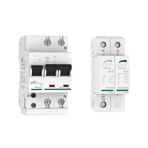 Σετ προστασίας από υπέρταση 2MP-25 + PSC2-12,5/230 TT με αναφορά 77706575 από τη μάρκα CIRPROTEC