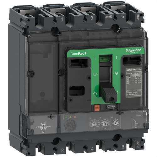 Αυτόματος διακόπτης ComPacT NSX160N 50kA AC 4P4R 160A Micrologic 2.2 με αναφορά C16N42D160 από τη μάρκα SCHNEIDER ELECTRIC