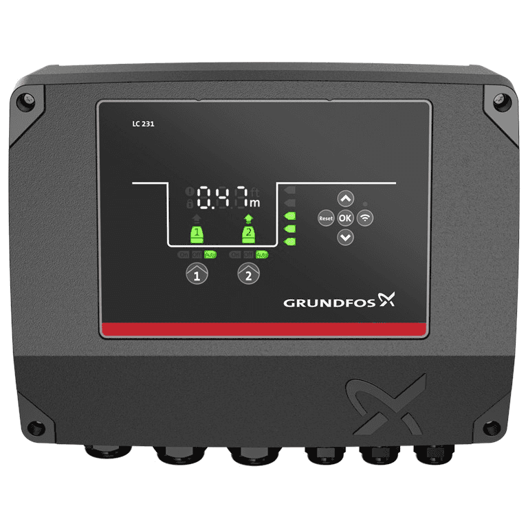 Ελεγκτής αντλίας Grundfos LC 231 2X 1-9 DOL 3X460 PI CE με αναφορά 99369650 από τη μάρκα GRUNDFOS