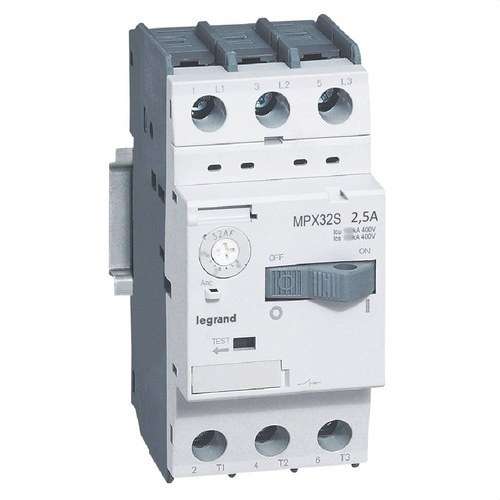 Κινητήρας Προστασίας MPX 32S 1.6-2.5A με αναφορά 417306 από τη μάρκα LEGRAND