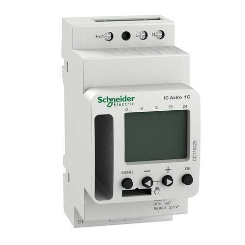 Αστρονομικός και λυκόφως διακόπτης Acti9 IC SMART 1 Κανάλι με αναφορά CCT15225 από τη μάρκα SCHNEIDER ELECTRIC