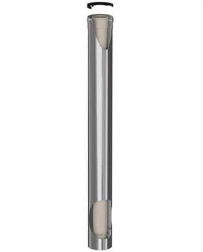 Coaxial Chimney Pipe Male-Female Diameter 125/200mm 1000mm Polypropylene/Stainless Steel with reference 125200-1000MH45 from the brand FIG