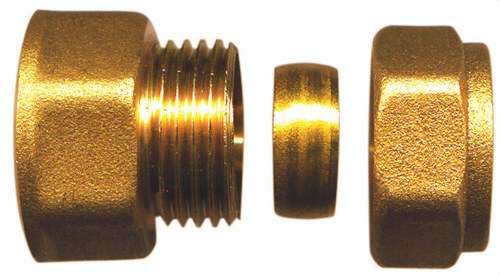 Γωνιακή θηλυκή σύνδεση από ορείχαλκο 1/2"x12mm με αναφορά TAP00223 από τη μάρκα ATUSA