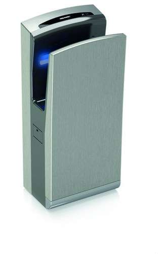 Αυτόματο στεγνωτήριο χεριών Bladeflow 2 inox σατινέ (με βούρτσες) με αναφορά GW01 18 04 01 από τη μάρκα GENWEC
