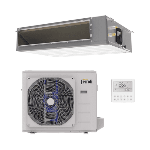 Κλιματιστικό καναλιού με wifi Ferroli Giada C 8,8 kW 30000 BTU με αναφορά 4B4970309 από τη μάρκα FERROLI