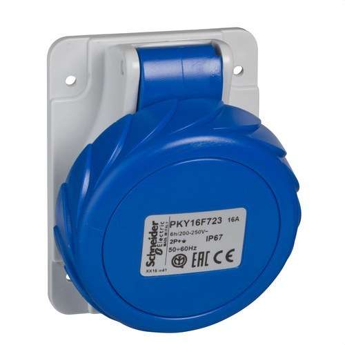 Βάση εντοιχισμού 16A 2P+TT 200-250V IP67 με αναφορά PKY16F723 από τη μάρκα SCHNEIDER ELECTRIC