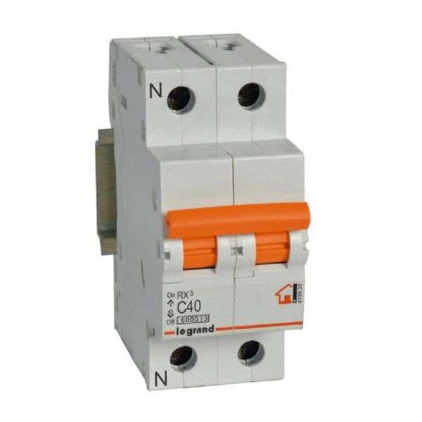 Μικροαυτόματος RX³ - 1P+N - 230V~ - 40A - καμπύλη C με αναφορά 419930 από τη μάρκα LEGRAND