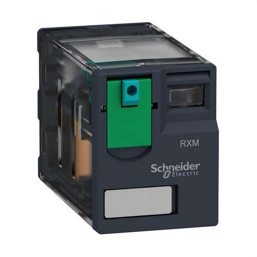 Ρελέ μινιατούρα βυσματούμενο Zelio Relay 6A 4PDT 24 V DC με αναφορά RXM4AB1BD από τη μάρκα SCHNEIDER ELECTRIC
