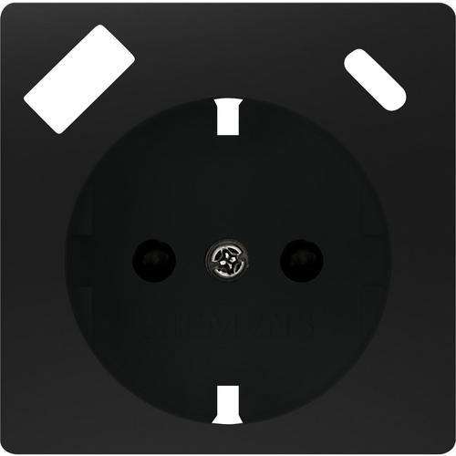 Πρίζα schuko με USB μαύρο ματ Miro με αναφορά 5UH10725SB10 από τη μάρκα BJC