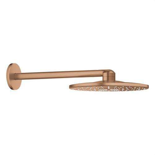 Επιτοίχιο ντους με βραχίονα 430mm Rainshower SmartActive 310 χαλκού με αναφορά 26475DL0 από τη μάρκα GROHE