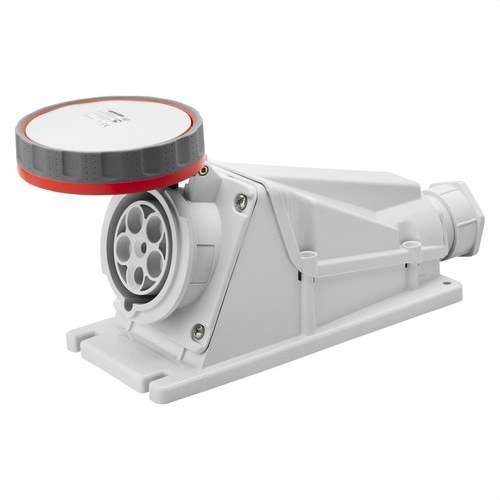 Σταθερή βάση επιφανείας 90º. IP67 3P+N+T 63A 400V με αναφορά GW63527 από τη μάρκα GEWISS