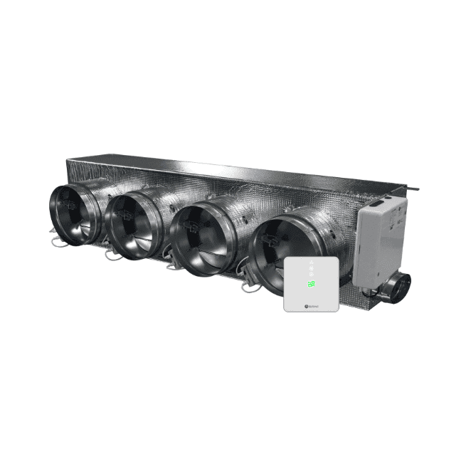 Πληνένιο μοτοριζέ Airzone Easyzone 25 Wi-Fi Slim + VMC AZC25DAIST07M4 για Daikin – 4 έξοδοι Ø150 mm (μεσαία χωρητικότητα) με αναφορά AZC25DAIST07M4 από τη μάρκα AIRZONE
