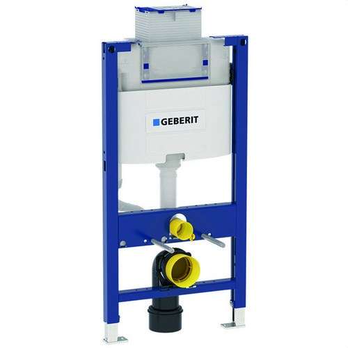 Σκελετός Geberit Duofix για κρεμαστή τουαλέτα 98 cm με εντοιχισμένη δεξαμενή Omega 12 cm με αναφορά 111.030.00.2 από τη μάρκα GEBERIT