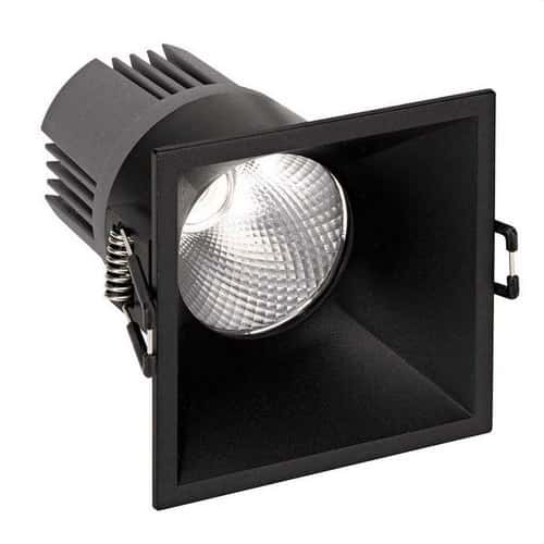 Downlight LED 703.22 Comfort Square 3000K WIDE FLOOD black with reference 70322038-483 from the brand SIMON