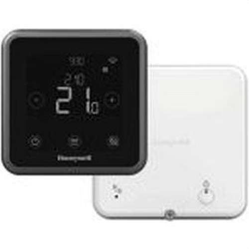 Έξυπνος ενσύρματος θερμοστάτης Honeywell T6 τοίχου μαύρος με αναφορά Y6H810WF1005 από τη μάρκα RESIDEO