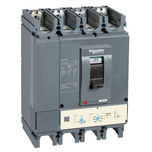 Διακόπτης αυτόματης επαναφοράς EasyPact CVS400F 36 kA στα 415 VCA με αναφορά LV540506 από τη μάρκα SCHNEIDER ELECTRIC