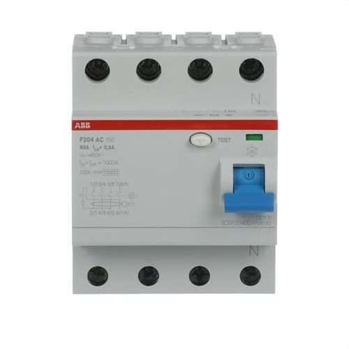Διαφορικό 4P 63A Τάξη AC 300mA με αναφορά 2CSF204001R3630 από τη μάρκα ABB