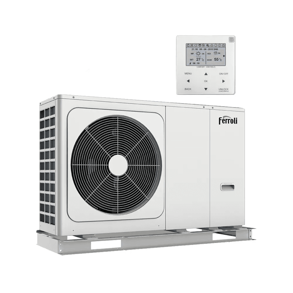 Αντλία θερμότητας αεροθερμίας monobloc Ferroli OMNIA M 3.2 16 kW - Τριφασική με αναφορά 2CP000JF από τη μάρκα FERROLI