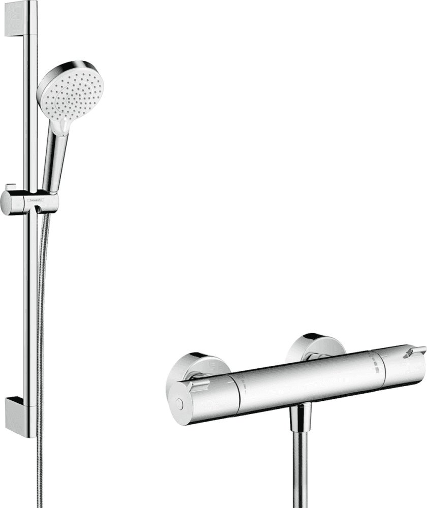 Σετ ντους Hansgrohe Vario με θερμοστάτη Ecostat 1001 CL και ράβδο 65 εκ με αναφορά 27812400 από τη μάρκα HANSGROHE