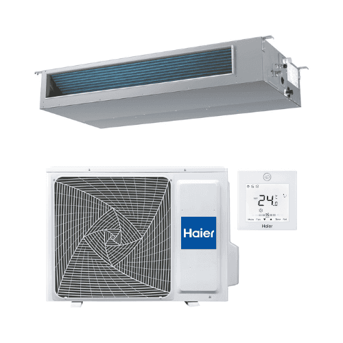 Κλιματιστικό καναλιού με wifi Haier 7,1 kW 24000 BTU με αναφορά HAEAD71S2SM9FA(H)1U71S2SR3FA από τη μάρκα HAIER