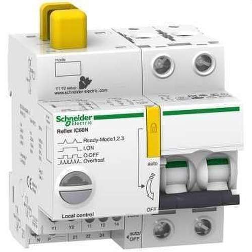 Διακόπτης με ρελέ iC60N TI24 40A 2P B με αναφορά A9C61240 από τη μάρκα SCHNEIDER ELECTRIC