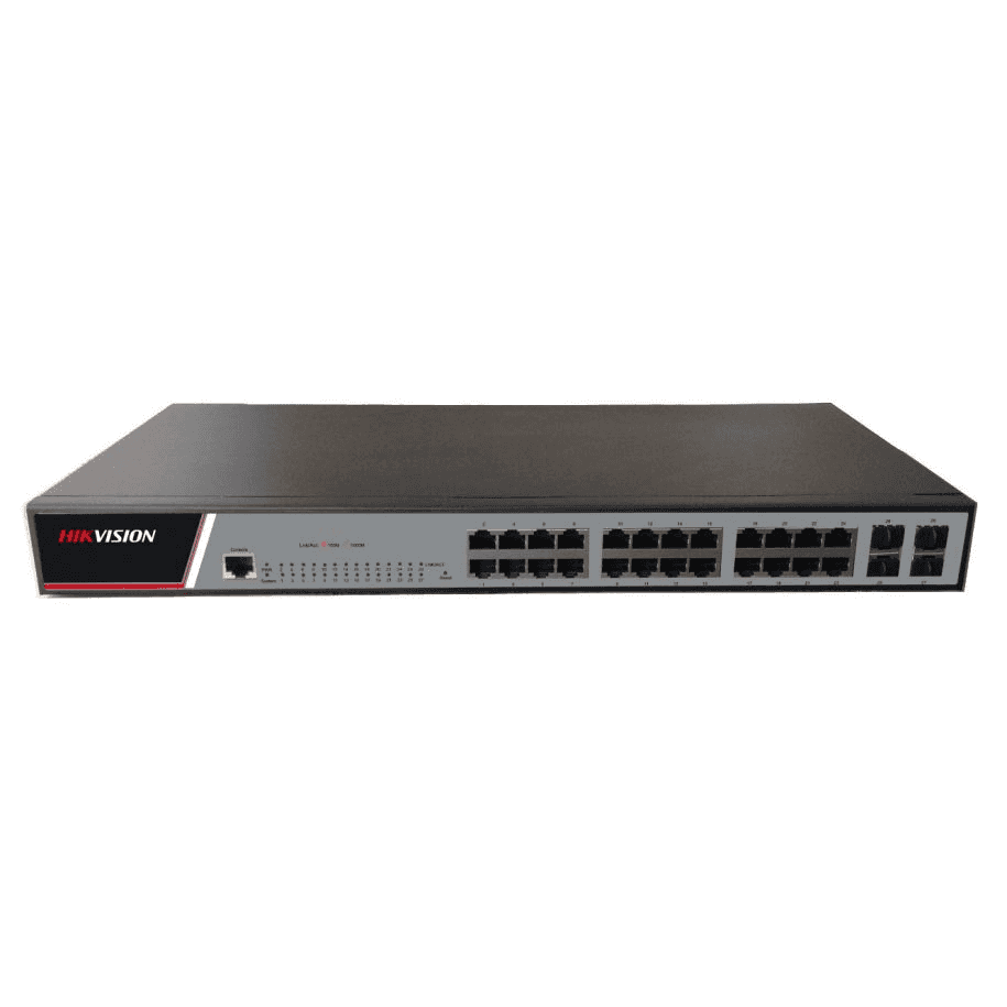 Διαχειριζόμενος διακόπτης 28 θυρών Hikvision Gigabit DS-3E2528 με αναφορά DS-3E2528 από τη μάρκα HIKVISION