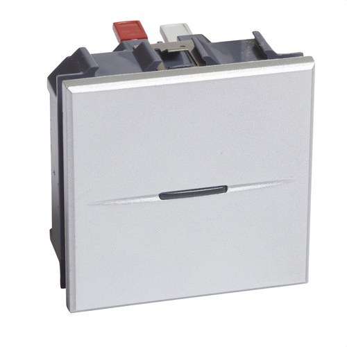 Κουμπί αξονικό με φωτισμό 2 μονάδων Tech Axolute με αναφορά HC4005M2AN από τη μάρκα BTICINO