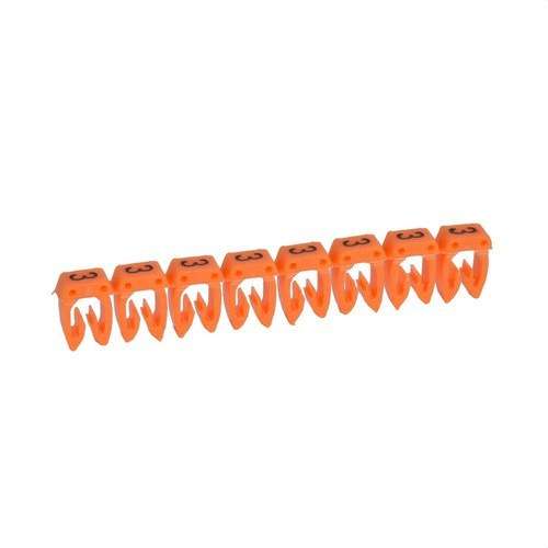 Ετικέτα για καλωδίωση CAB 3 - Αριθμός 3 έως 2,5mm2 με αναφορά 038223 από τη μάρκα LEGRAND