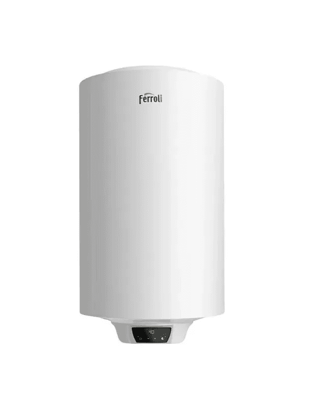 Κάθετος Ηλεκτρικός Θερμοσίφωνας Ferroli TIBER B Smart 100 λίτρων με αναφορά GRL578KA από τη μάρκα FERROLI