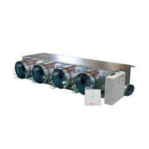 Μηχανοκίνητο πλένουμ Airzone Easyzone 25 Slim AZE25MELSL01M4 για Mitsubishi SEZ-M – 4 έξοδοι Ø150 mm (χαμηλό προφίλ) με αναφορά AZE25MELSL01M4 από τη μάρκα AIRZONE