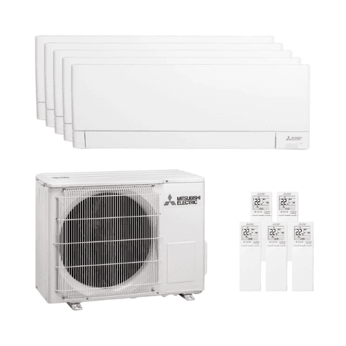 Κλιματιστικό 5 σε 1 με wifi Mitsubishi MSZ-AY 2,5 kW (3) + 3,5 kW (2) με αναφορά MXZMSZAY-2525253535-102 από τη μάρκα MITSUBISHI