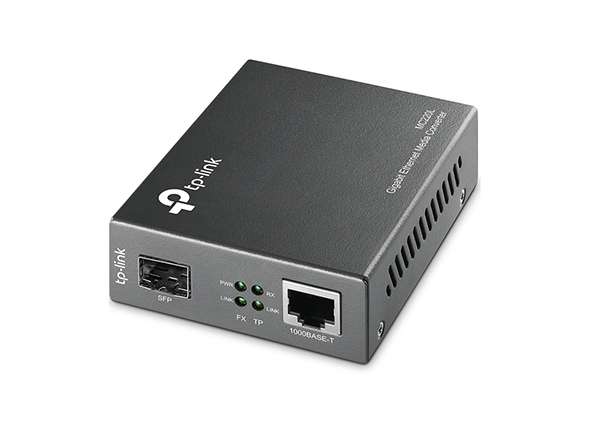 Μετατροπέας μέσων Gigabit Ethernet με αναφορά MC220L από τη μάρκα TP-LINK