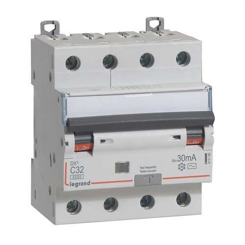 Διαφορικός Διακόπτης DX3 4P 30mA C32 με αναφορά 411189 από τη μάρκα LEGRAND