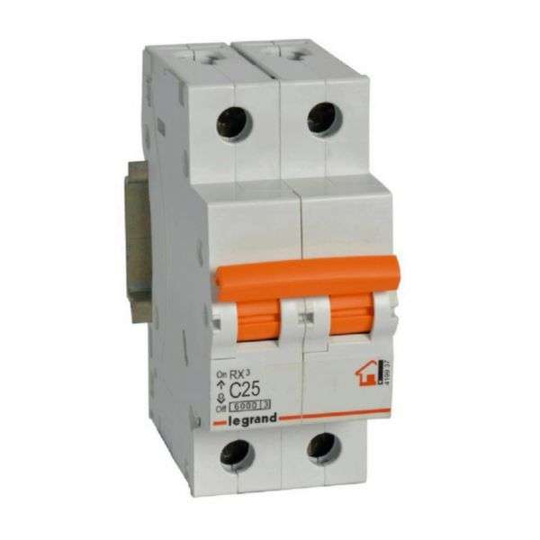 Μικροαυτόματος RX³ - 2P - 230/400V~ - 25A - καμπύλη C με αναφορά 419937 από τη μάρκα LEGRAND