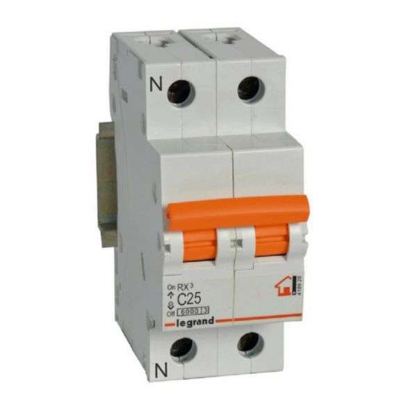 Μικροαυτόματος RX³ - 1P+N - 230V~ - 25A - καμπύλη C με αναφορά 419928 από τη μάρκα LEGRAND