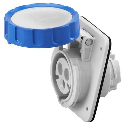 Σταθερή βάση εντοιχισμού 10º IP67 2P+T 16A 230V 6H με αναφορά GW62227H από τη μάρκα GEWISS