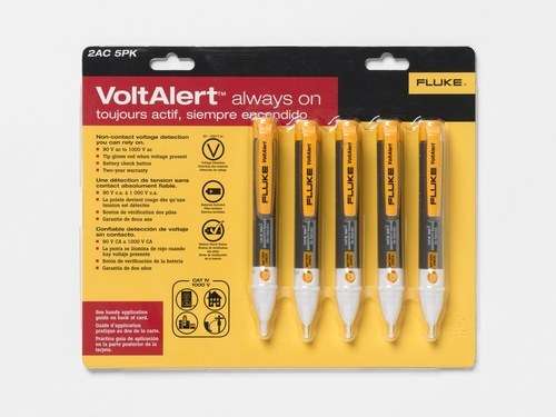 Σετ 5 Τεμαχίων Ηλεκτρικός Ελεγκτής Fluke 2AC VoltAlert™ με αναφορά 3807937 από τη μάρκα FLUKE