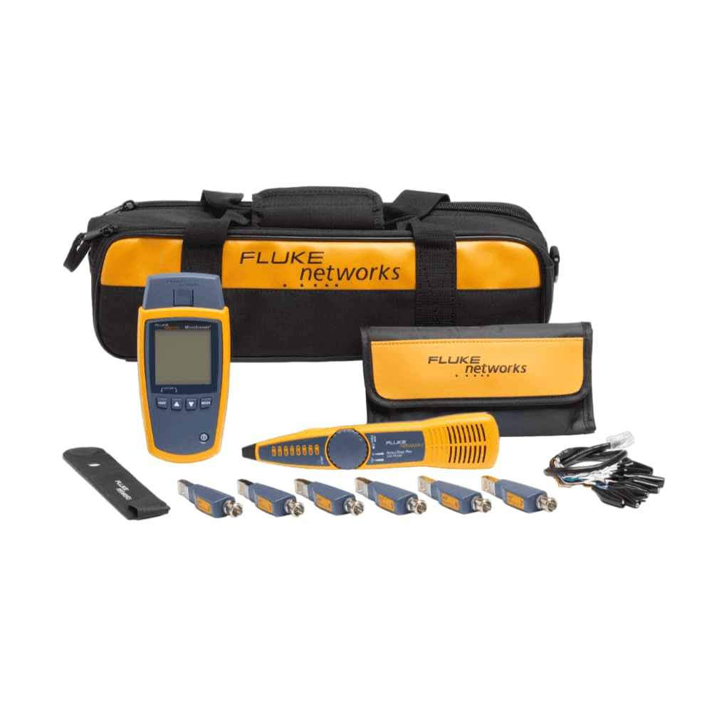 Επαγγελματικό σετ Fluke Networks MicroScanner2 με αναφορά MS2-KIT από τη μάρκα FLUKE NETWORKS