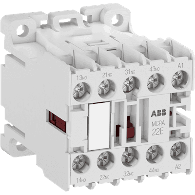 Μίνι ρελέ επαφής ABB 50 Hz 415-440 V MCRA022ATW με αναφορά 1SAH102053R9900 από τη μάρκα ABB