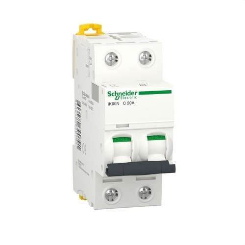 Μαγνητοθερμικός IK60N 2P 20A Καμπύλη C Καμπύλη C 6kA με αναφορά A9K17220 από τη μάρκα SCHNEIDER ELECTRIC