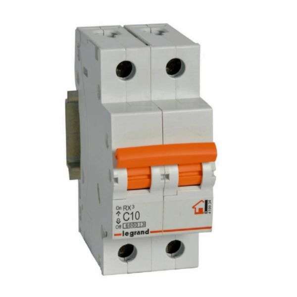 Μικροαυτόματος RX³ - 2P - 230/400V~ - 10A - καμπύλη C με αναφορά 419934 από τη μάρκα LEGRAND