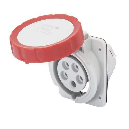 Σταθερή βάση εντοιχισμού 10º IP67 3P+N+T 32A 400V 6H με αναφορά GW62243H από τη μάρκα GEWISS