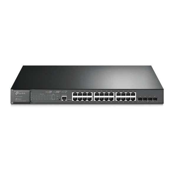 Διαχειριζόμενο switch JetStream 28 θυρών Gigabit L2 με PoE+ 24 θυρών με αναφορά TL-SG3428MP από τη μάρκα TP-LINK