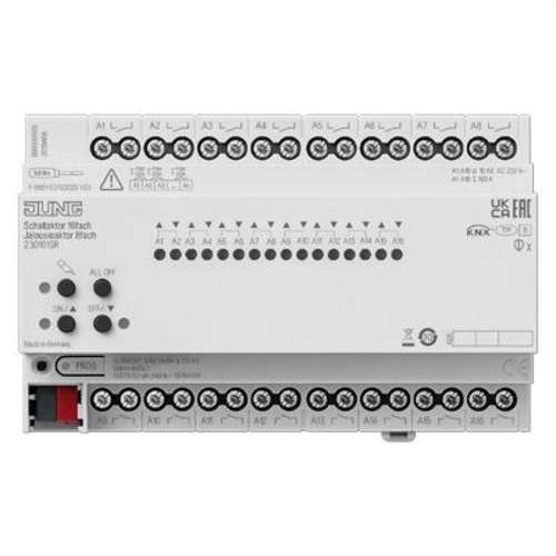 KNX Διακόπτης ενεργοποίησης 16 φάσεων και KNX Ρολά 8 φάσεων Jung με αναφορά 230161SR από τη μάρκα JUNG