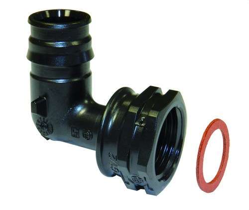 Uponor Q&E αγκώνας με κινητό παξιμάδι PPSU 25-G3/4"SN με αναφορά 1038040 από τη μάρκα UPONOR