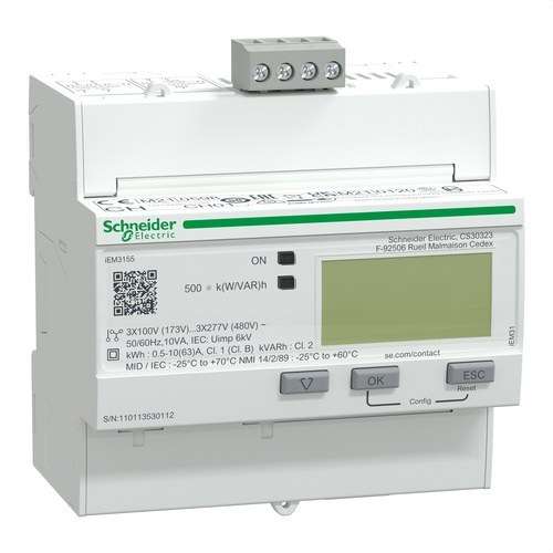 Μετρητής ενέργειας iem3155 63 A τάξη 1 modbus MID με αναφορά A9MEM3155 από τη μάρκα SCHNEIDER ELECTRIC