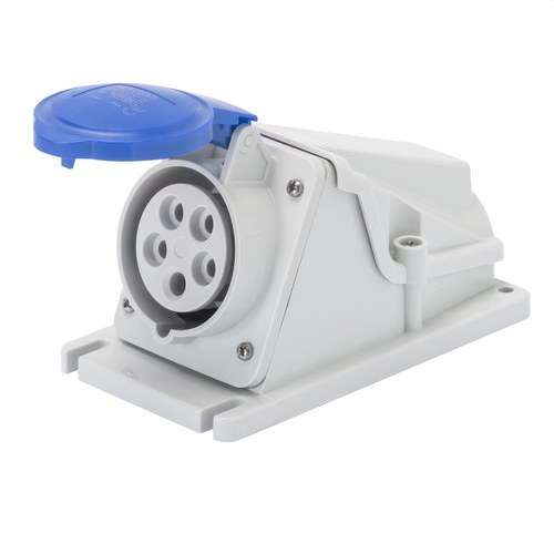 Σταθερή βάση επιφάνειας σε 90º. IP44 2P+T 32A 230V με αναφορά GW62488 από τη μάρκα GEWISS